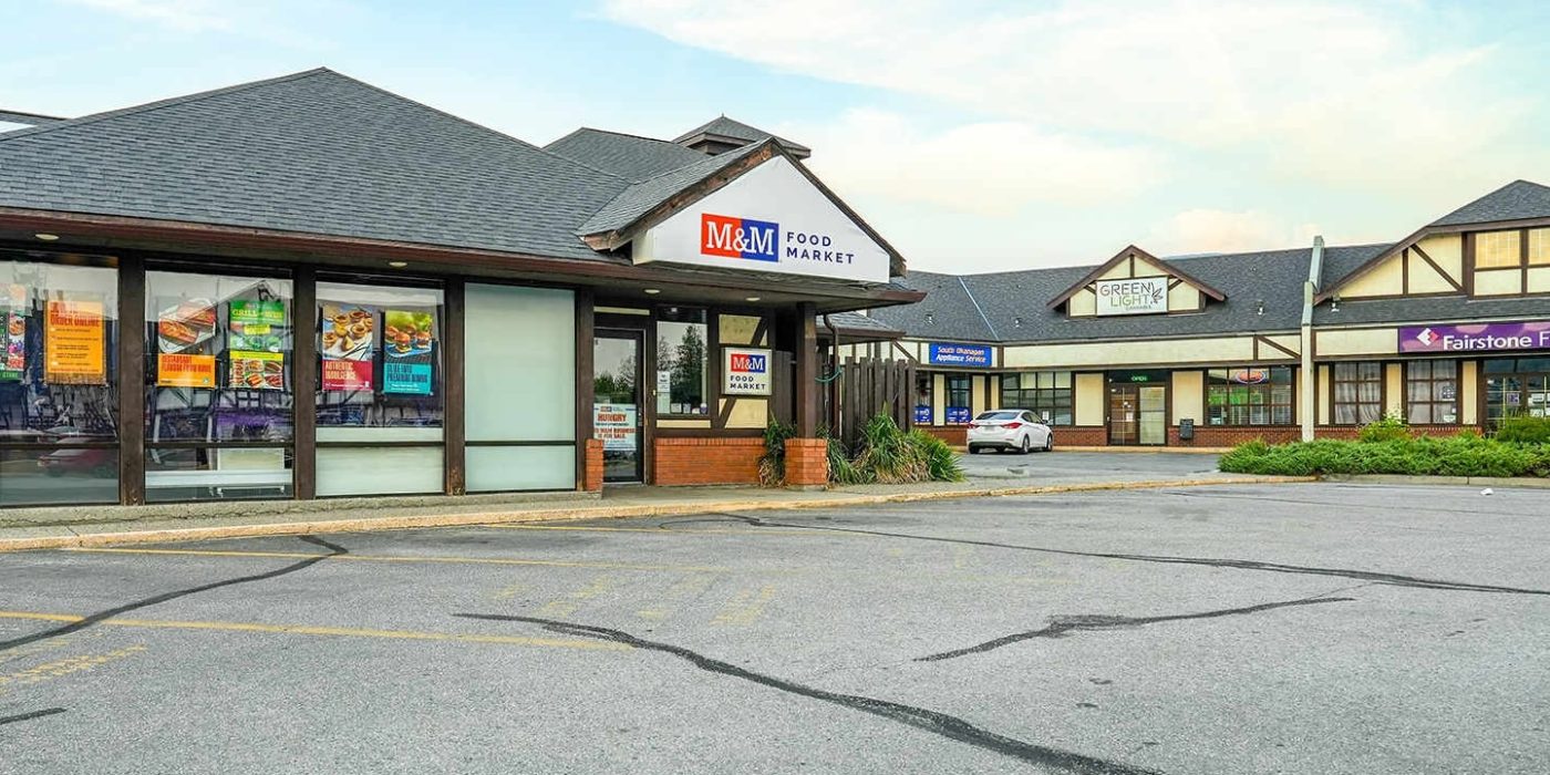 Retail Strip Mall Landscape